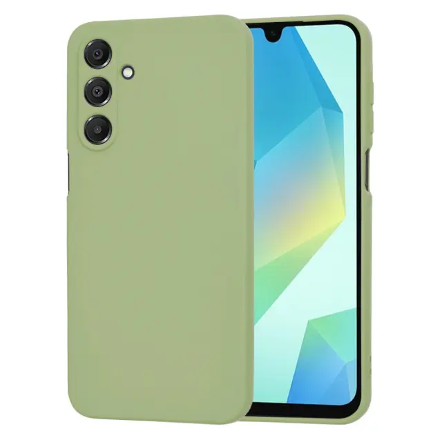Techsuit®Softflex Back Cover για Galaxy A16-Πράσινο.