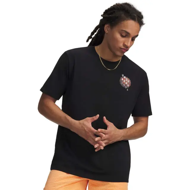 Under Armour Men's 60/40s City Classics Shortsleeve T-Shirt Μαύρο 6009326-008 (Under Armour) - XLarge