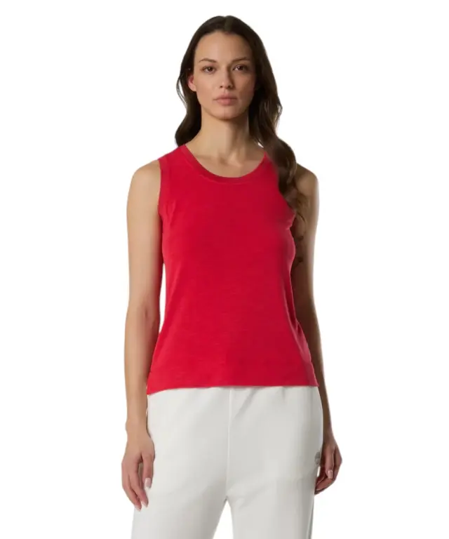North Sails - Γυναικεία Αμάνικη Μπλούζα Slub Jersey Tank Top 093631-000-0231 Φούξια 2