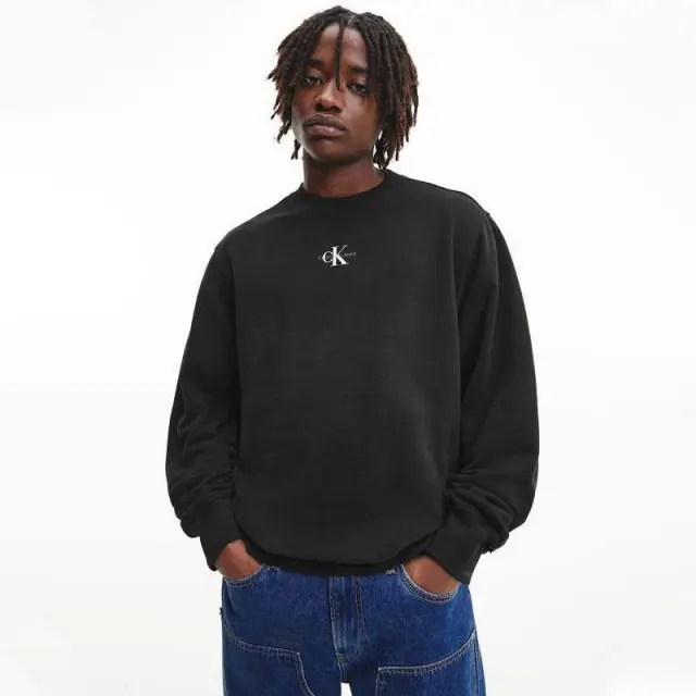 Calvin Klein - Ανδρικό Φούτερ J30J322534-BEH Μαύρο - 2XL