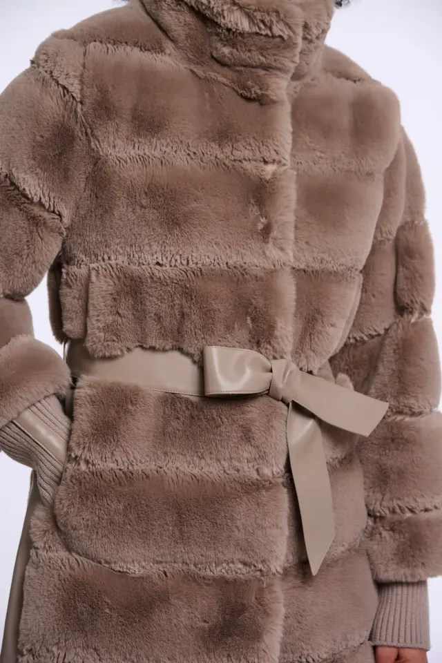 RINO & PELLE “ZANE” FAUX FUR (ZANE-7002612-MOCHA-LATTE) - 40 3