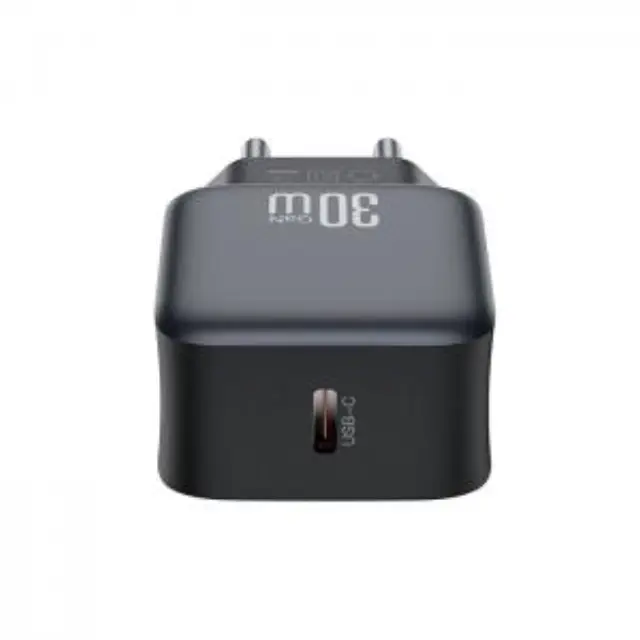 Universal φορτιστής USB-C, 30W σε μαύρο χρώμα 3