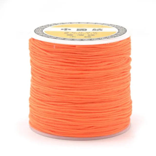 Κορδόνι Κοσμημάτων Ø0.80mm ~125m - Neon Orange