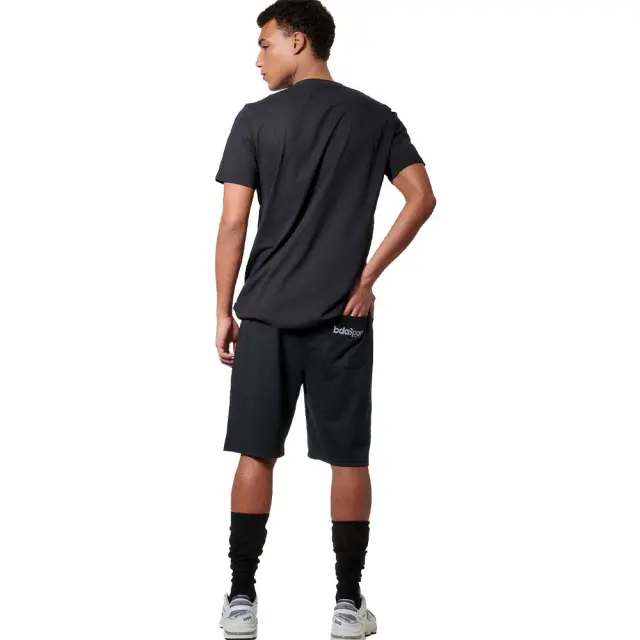 Body Action Men's Essentials French Terry Shorts Μαύρο 033616-01 (Body Action) 3
