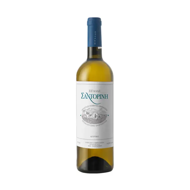 ΣΙΓΑΛΑ ΑΣΥΡΤΙΚΟ ΣΑΝΤΟΡΙΝΗΣ ΛΕΥΚΟΣ 750ml