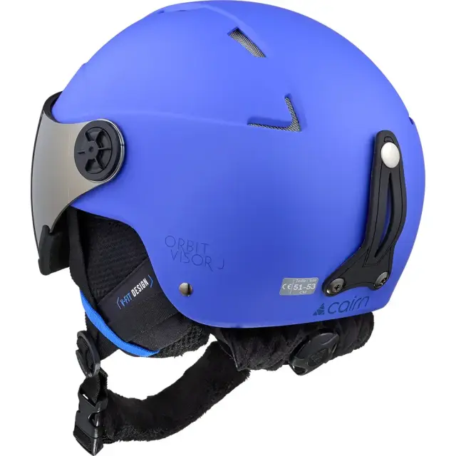 Κράνος Cairn Παιδικό Orbit Visor J Mat Blue - 0606709-132 - 54/56 2