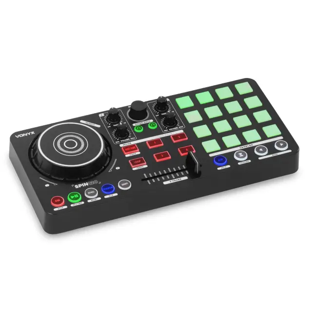 VONYX SPIN120 DJ MIDI CONTROLLER