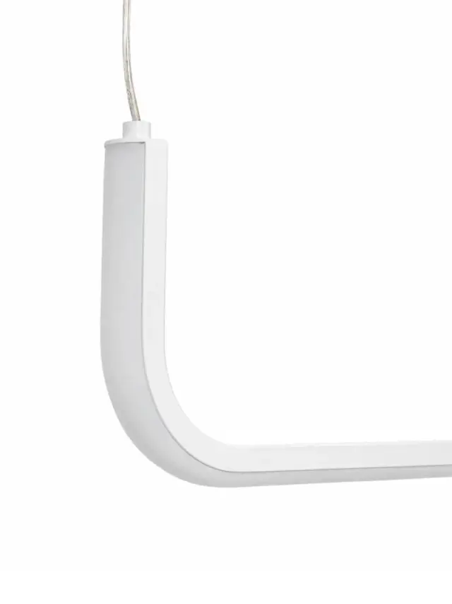Λευκό Ματ Κρεμαστό Φωτιστικό LED CCT 120cm kelvo LINARIA 36W Άσπρο 3