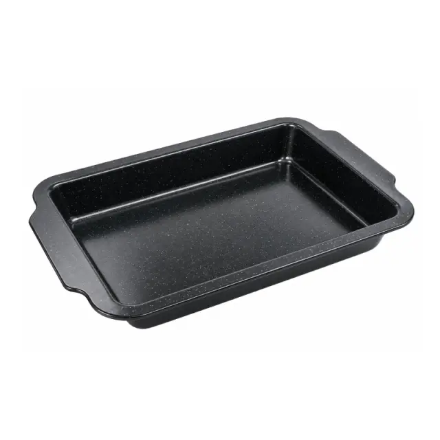 Ορθογώνιο Ταψί Φούρνου 40x27cm Μαύρο - Rectangular Oven Baking Tray 40x27cm Black 0248043 3
