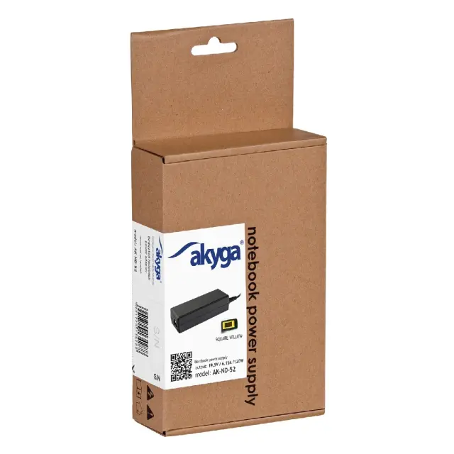 Τροφοδοτικό Notebook Akyga AK-ND-52 19.5V / 6.15A 120W Slim Tip LENOVO 1.2m 2