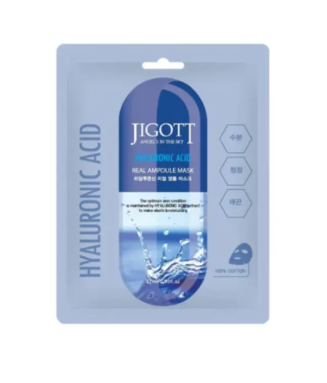JIGOTT Hyaluronic Acid Mask Μάσκα Προσώπου Για Ενυδάτωση & Σύσφιξη 27ml