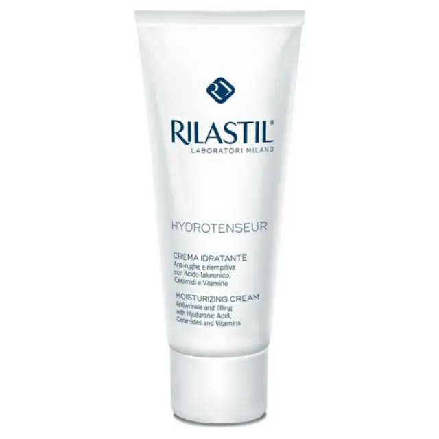 Rilastil Hydrotenseur Moisturizing Cream Αντιρυτιδική Κρέμα Προσώπου με ενυδατική δράση που λειαίνει τις ρυτίδες, για όλους τους τύπους δέρματος 50ml