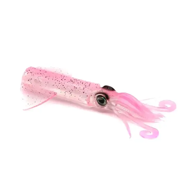 JLC Xipi Evo Body 10–17cm: Ανταλλακτικά Σώματα Σιλικονούχου Καλαμαριού με UV & Glow Εφέ 10cm Transparent UV