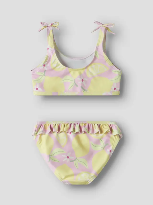 Name It Μαγιό κοριτσίστικο πλεκτό Ροζ NMFZILUA BIKINI - 13253296 2