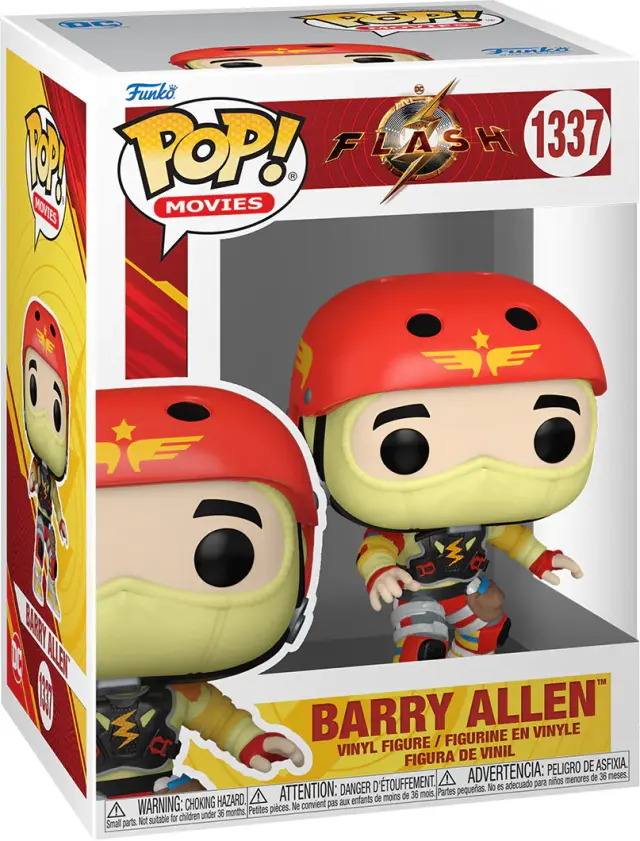 Funko Pop! Movies DC: The Flash - Barry Allen (Homemade Suit) #1337 Vinyl Figure 2