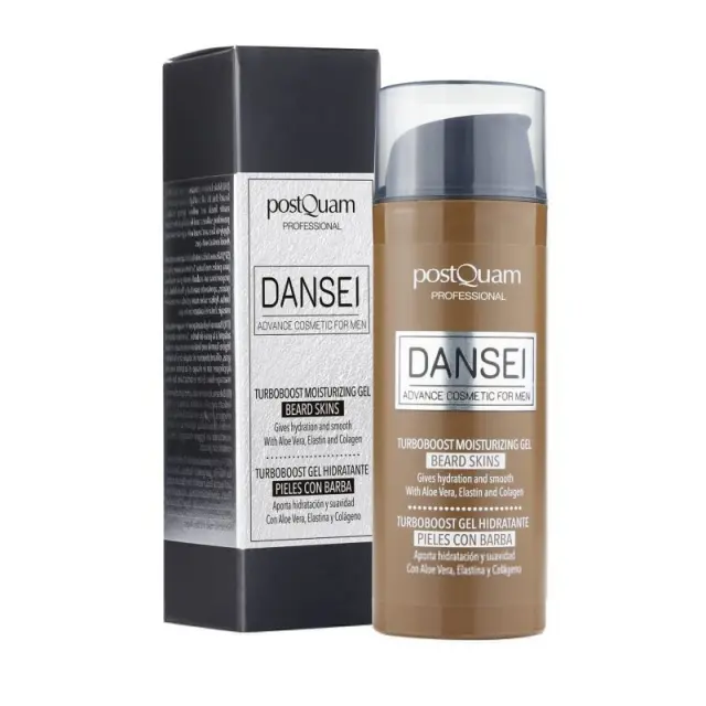 PostQuam Dansei Turboboost Moisturizing Gel 50ml - Ενυδατικό βάλσαμο προσώπου για τα γένια και το δέρμα.