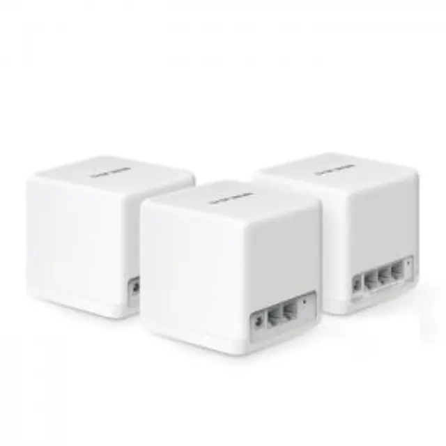 Mercusys Halo H60X v1 WiFi Mesh Network Access Point Wi‑Fi 6 Dual Band (2.4 & 5GHz) σε Τριπλό Kit Λευκό 2