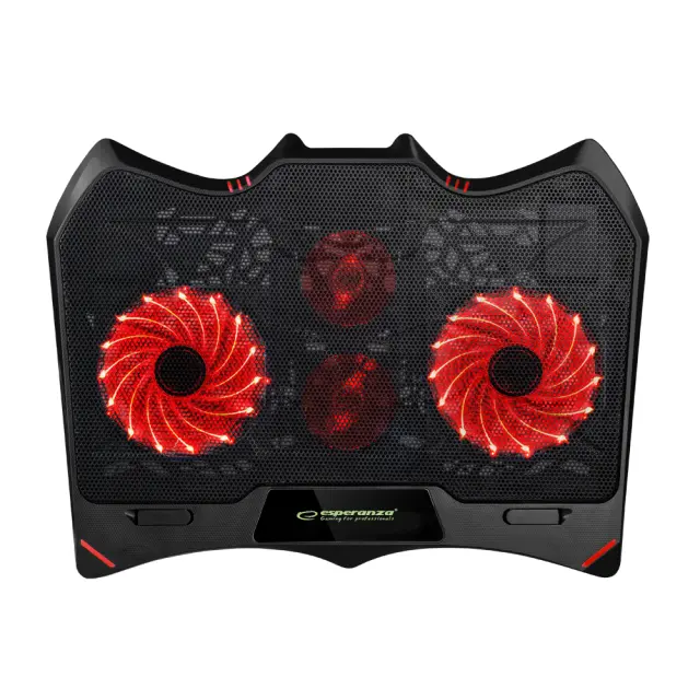 Esperanza Buran Cooling Pad για Laptop με 4 Ανεμιστήρες και Φωτισμό (EGC102) (ESPEGC102)