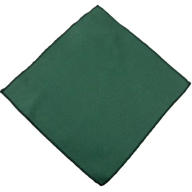 Πράσινο Μαντήλι Τσέπης με Γαζί 26*26cm 2