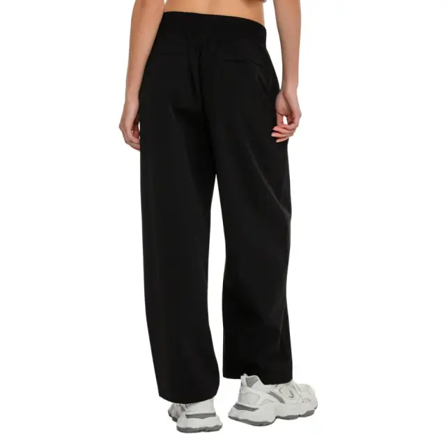 Body Talk Woven Open Hem Pants 7/8 Black 1261-907700 - XL 2