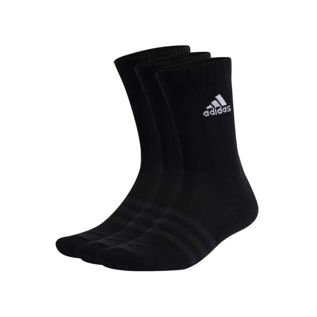 adidas Sportswear Adult Cushioned Crew 3 Pair Socks Μαύρο IC1310 (adidas Sportswear)