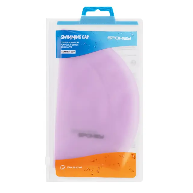 Σκουφάκι Κολύμβησης Σιλικόνης Spokey Purple 85351 3