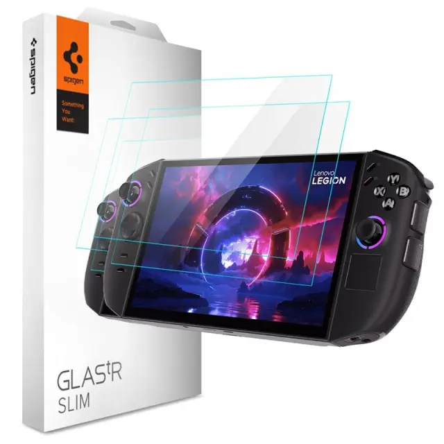 Spigen Glass tR Slim 2 Pack - Lenovo Legion Go 2 AGL10952