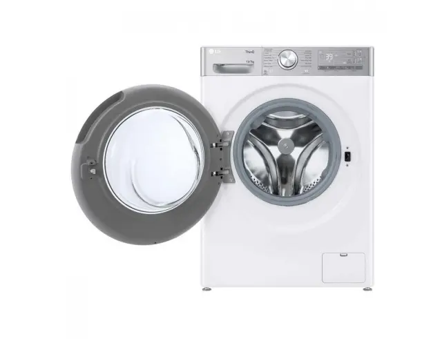 Πλυντήριο (13kg) + Στεγνωτήριο (7kg) Ρούχων LG F4DR913P3WA με κινητήρα Inverter, τεχνολογία AI, Wi-Fi, 1400rpm και ενεργειακή κλάση A & D - White F4DR913P3WA 2