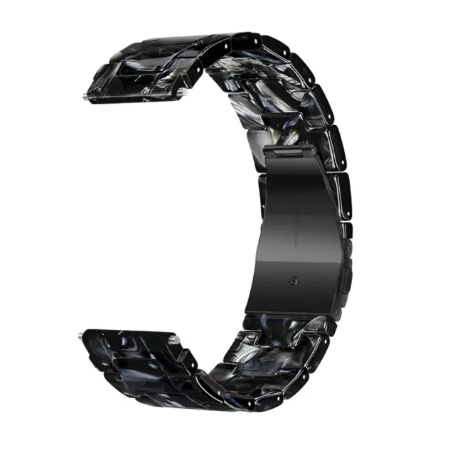 Watchband Hoco WH19 Elegant Series Πλαστικό Μπρασελέ για Samsung Huawei Xiaomi Vivo OPPO κα 22mm Universal Μαύρο