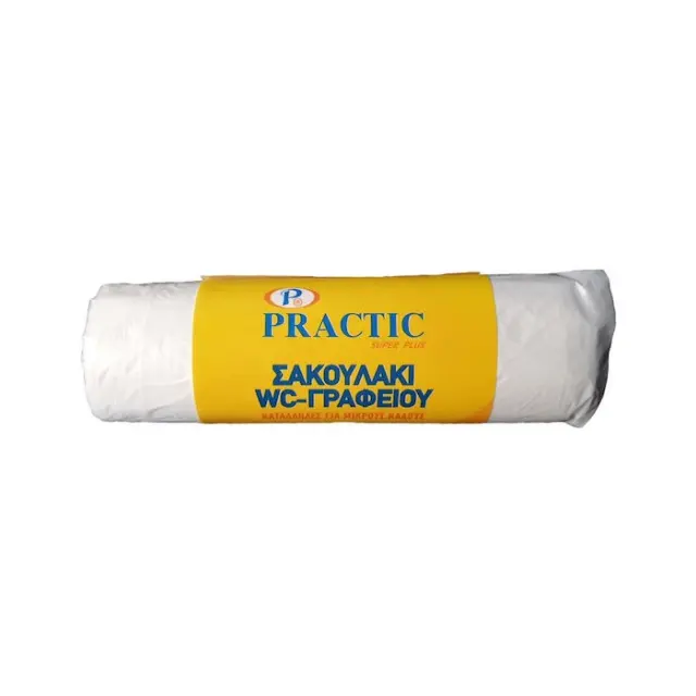 Practic Σακούλες Απορριμάτων 50x50cm 20τμχ Λευκές