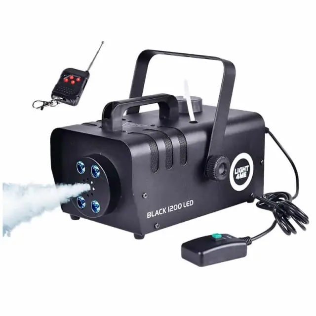 LIGHT4ME BLACK 1200 LED fog smoke machine 2