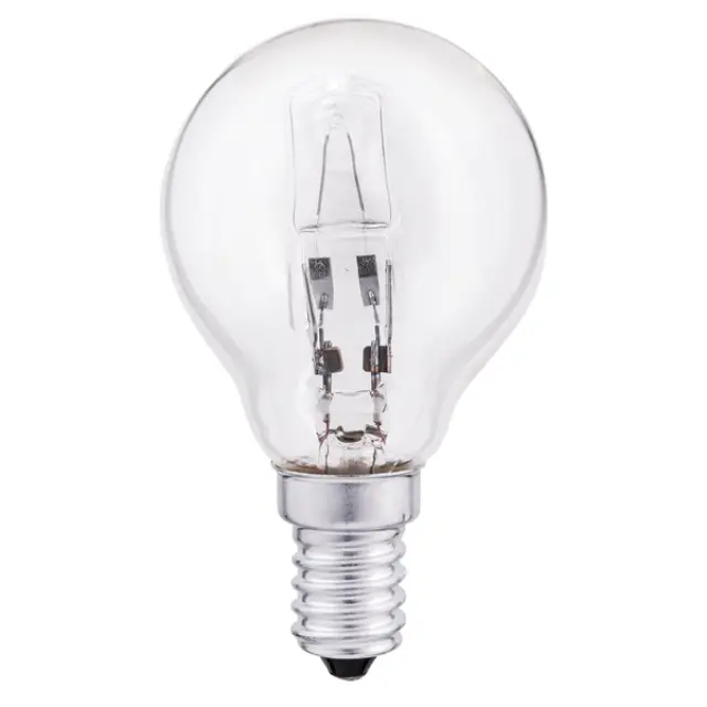 Halogen Lamp 18W E14 P45 240V Clear