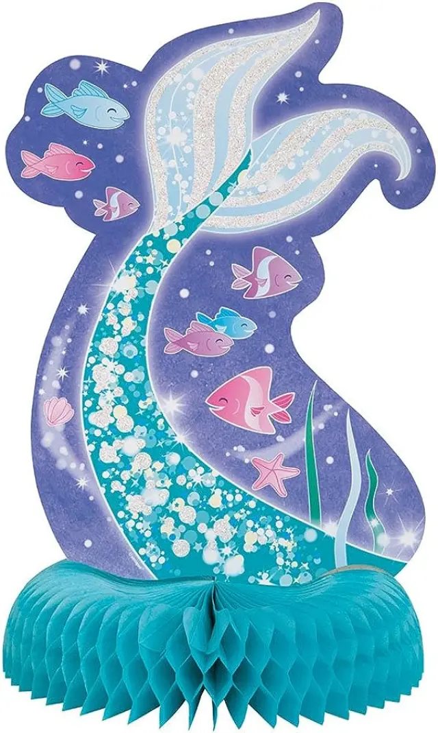 Διακοσμητικό Τραπεζιού Γοργόνα 35 εκ - Mermaid Theme Party