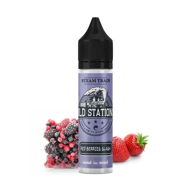 Steam Train Old Stations Red Berries Slash 20ml/60ml