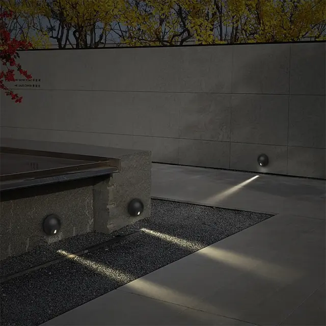 LED SMD WALL LUMINAIRE 4W 30LM 18° 230V AC 3.000K DARK GREY CRI80 IP65 30.000HRS / LG5104G 2