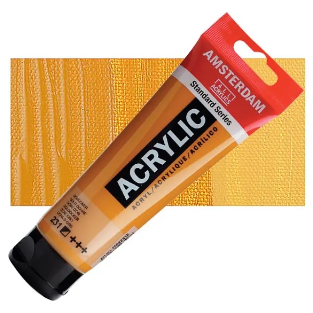 Ακρυλικό Talens Amsterdam 231 Gold Ochre - 120ml