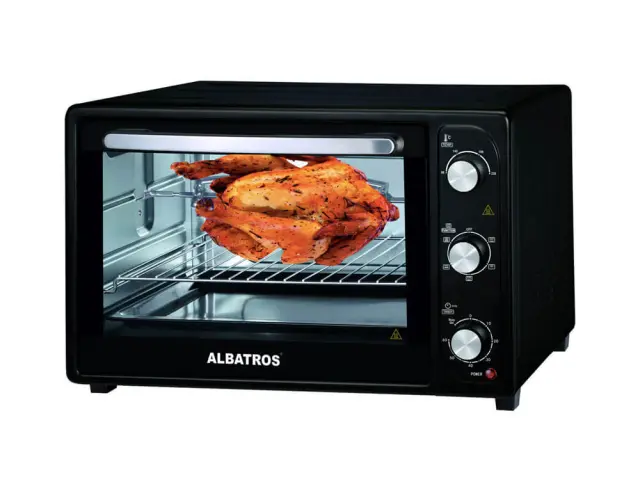 Ηλεκτρικό Φουρνάκι Albatros A50BRCL2 με Ισχύ 2000W και Χωρητικότητα 50L A50BRCL2 2