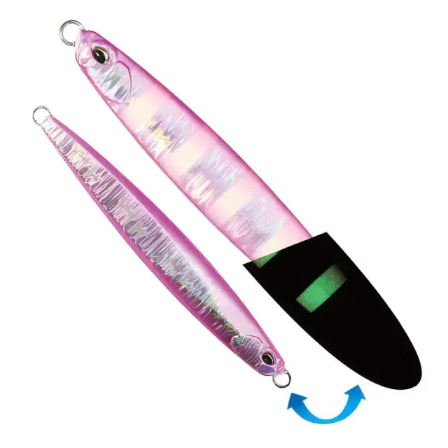 Πλάνος DUO Drag Metal Force Semi Long 155gr PPA0600 Double Pink Silver GZ