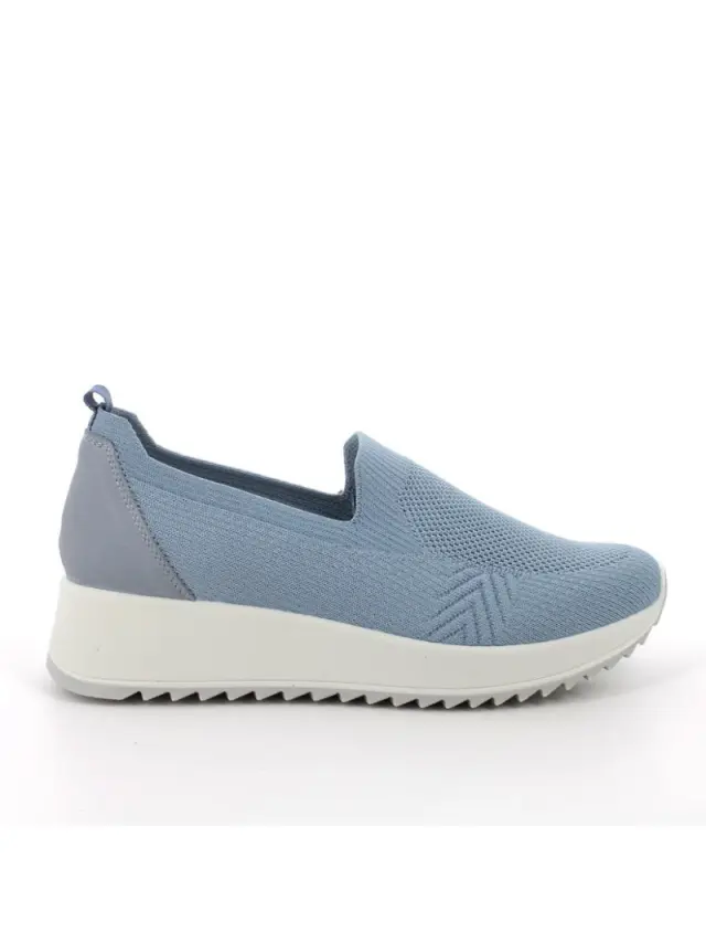 Imac Sneakers Γυναικείο ύφασμα/δέρμα Μπλέ IMA/756900 BLUE 3