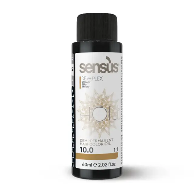 Holi-10.0 Ημι-Μόνιμη Βαφή - Natural Platinum - Φυσικό Πλατινέ 60ml - Sensus