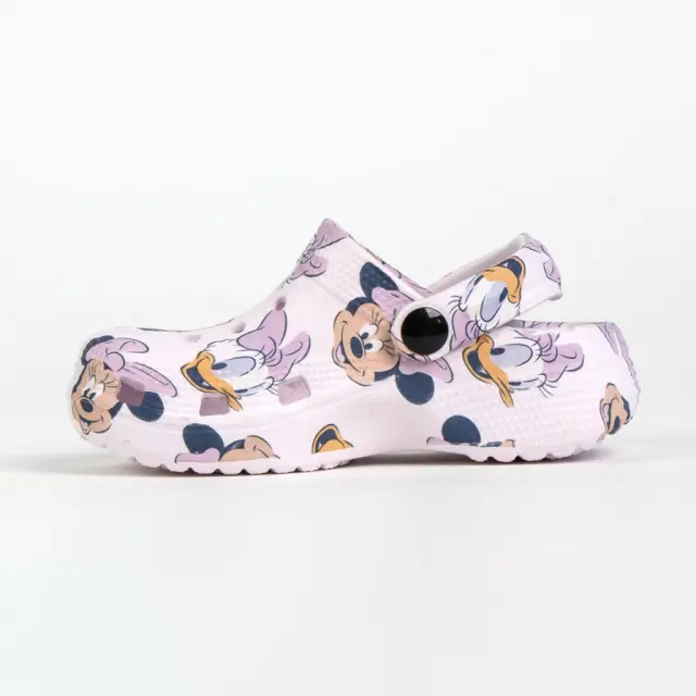 Disney Minnie Παντόφλες Παιδικές τύπου clog Ροζ 3