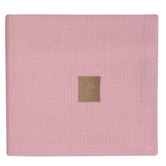 Κουβέρτα Πικέ 80x110 Λίκνου Greenwich Polo Club Essential 8873 Nude 100% βαμβακερό