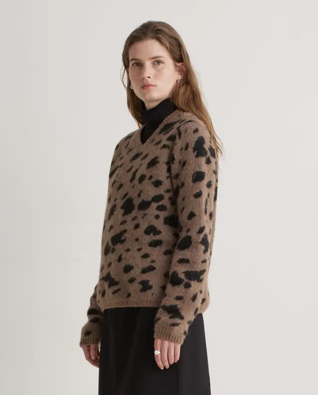 YERSE SWEATER (43581-BROWN) - L 3