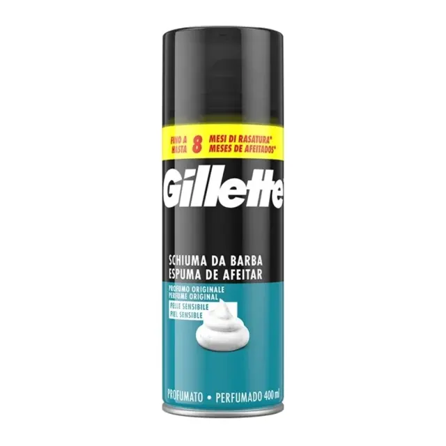 Gillette Αφρός Ξυρίσματος Classic Sensitive 400ml