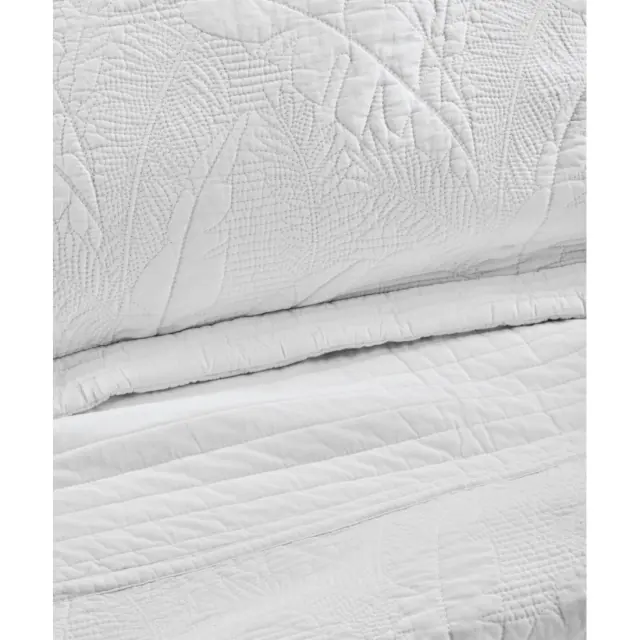 Σετ Κουβερλί Υπέρδιπλο 3 Τεμαχίων Kentia Escape White 230x250 3