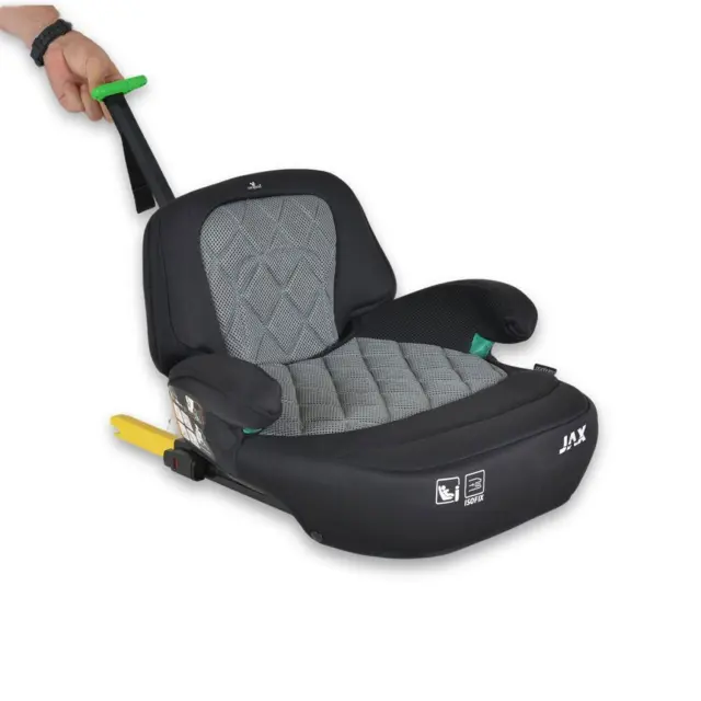 Κάθισμα Αυτοκινήτου Booster Jax Isofix 125-150cm 22-36kg Grey Cangaroo 3801005152230 2