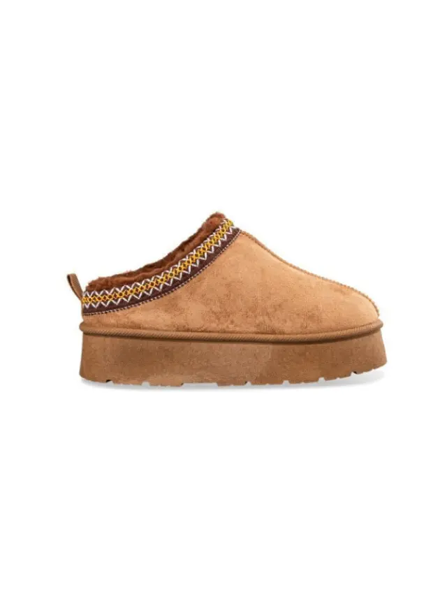 Envie Shoes Κλειστές Γυναικείες Παντόφλες Καφέ S41-20480-36 3