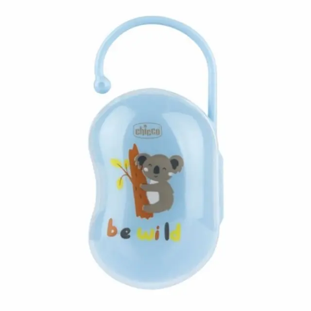 Chicco Θήκη Πιπίλας για 2 Πιπίλες – Σιελ 0m+ 1τμχ