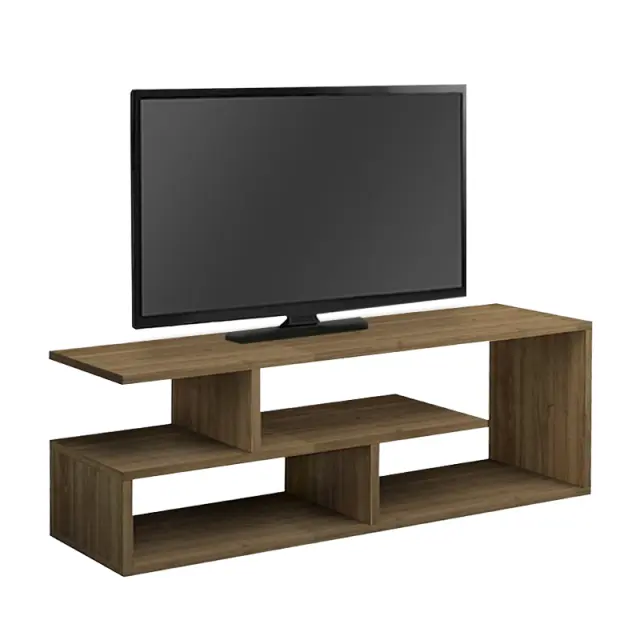 Έπιπλο τηλεόρασης Forever Megapap χρώμα καρυδί 120x30x40cm. 3