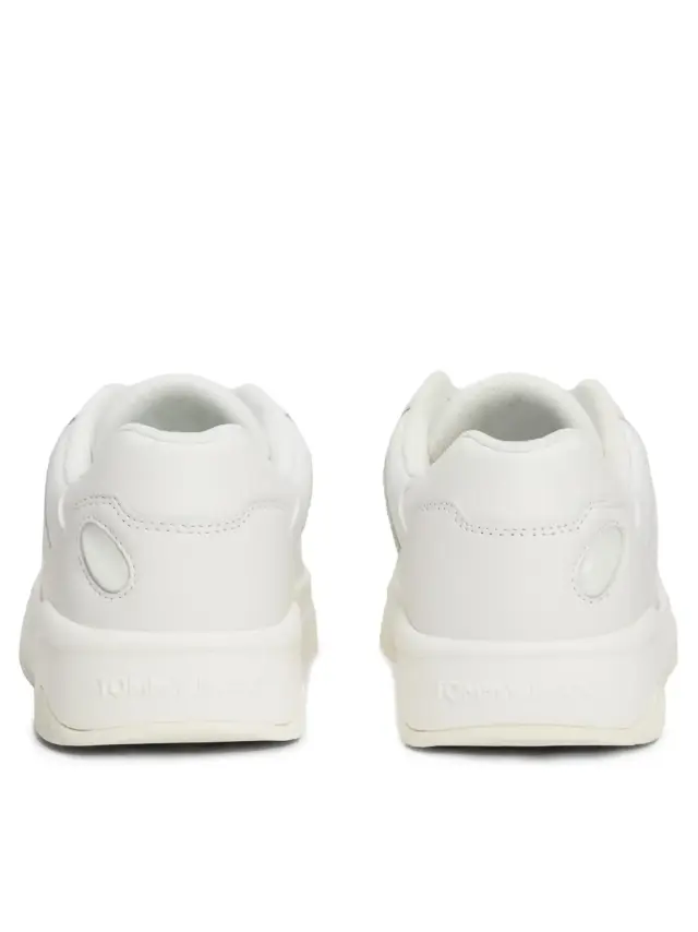 Tommy Hilfiger – Δερμάτινα Γυναικεία Sneakers Tjw New Basket Sneaker Lc EN0EN02524-YBL Εκρού 3